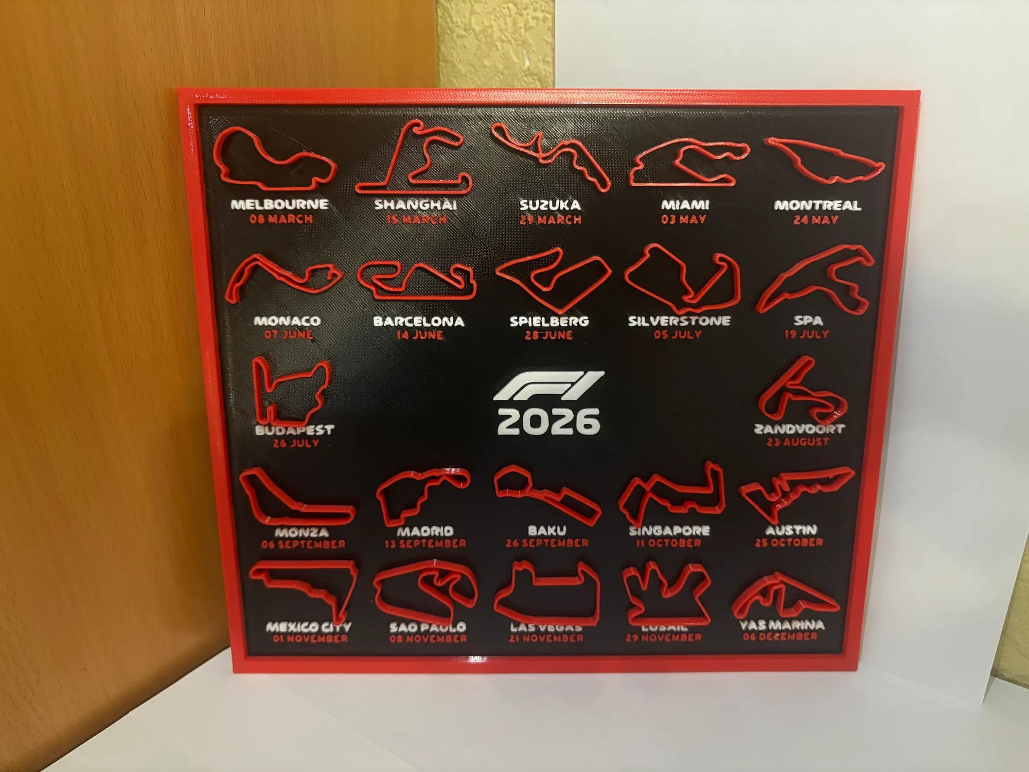 Календарь гонок Formula 1 2026